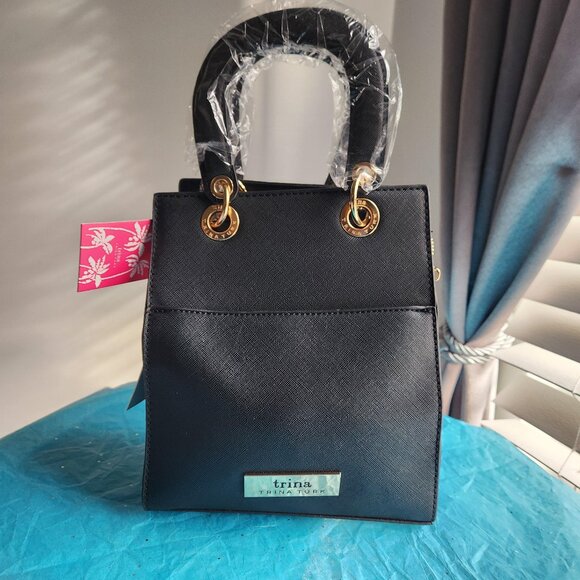 Trina Turk Handbags - Trina Turk Double Handle Crossbody w/Front slip pocket, NWT